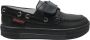 Naturino velcro lederen boot schoenen Signa zwart - Thumbnail 1