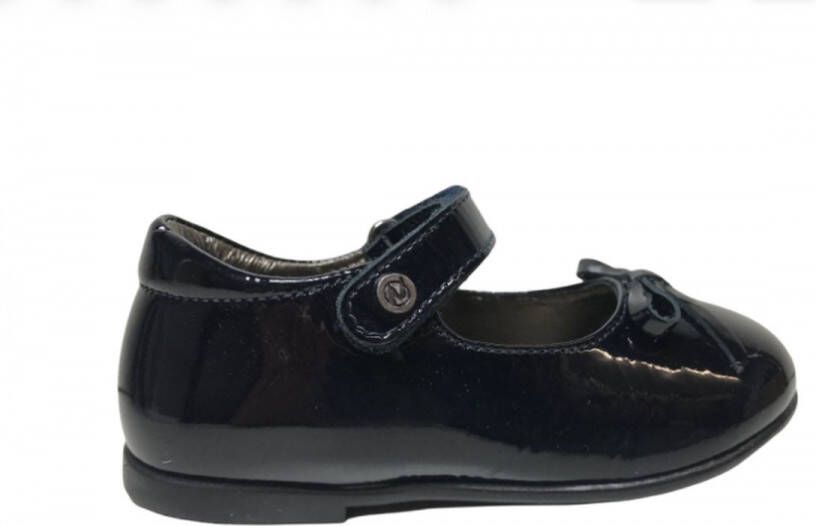 Naturino velcro riempje strikje lederen ballerina 4524 lak navy