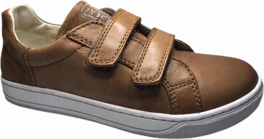 Naturino velcro sneakers caleb cognac