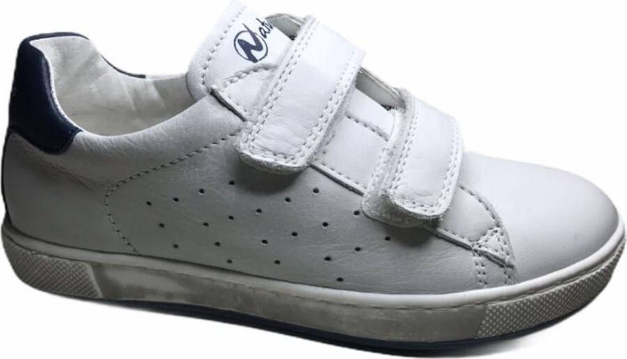 Naturino velcro sneakers hasselt wit navy - Foto 3