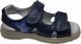 Naturino velcro ster lederen sandalen Dock navy - Thumbnail 1