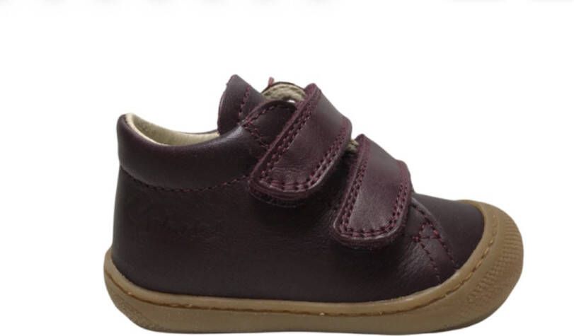 Naturino velcro's bumper lederen sneakers Cocoon bordeaux - Foto 1