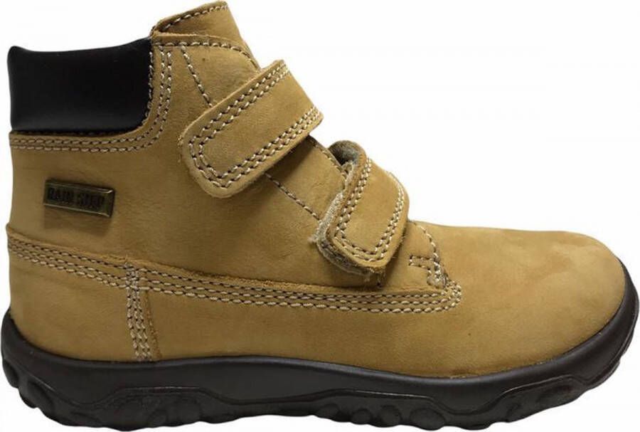 Naturino velcro's hoge warme lederen bottine Toc Oker