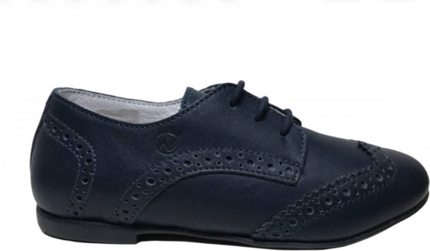 Naturino veter oxford klassiek lederen schoenen 4899 Navy