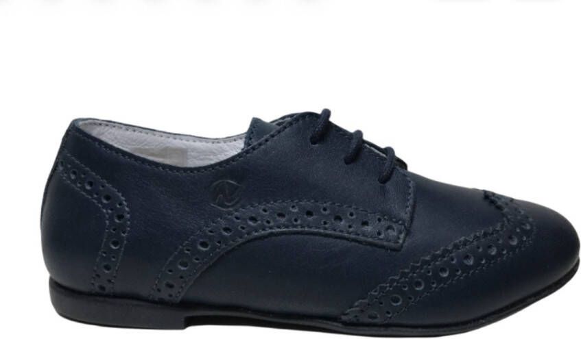 Naturino veter oxford klassiek lederen schoenen 4899 Navy - Foto 1