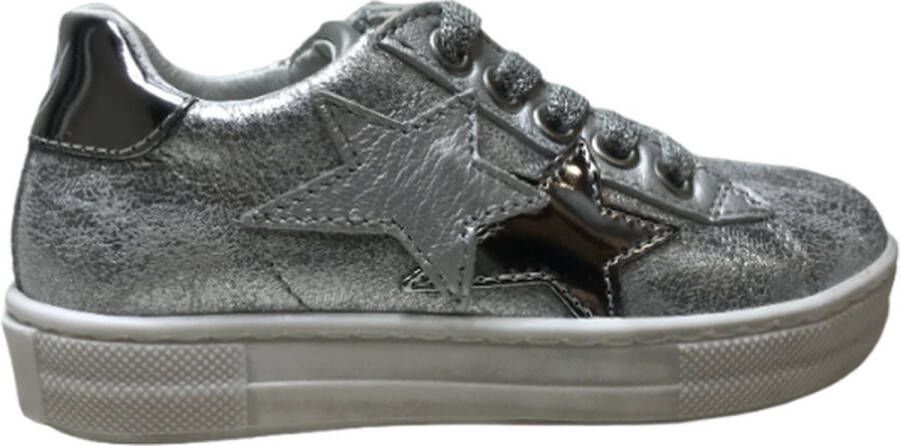 Naturino Veter rits Sterren lederen sneakers Blues Zilver - Foto 1