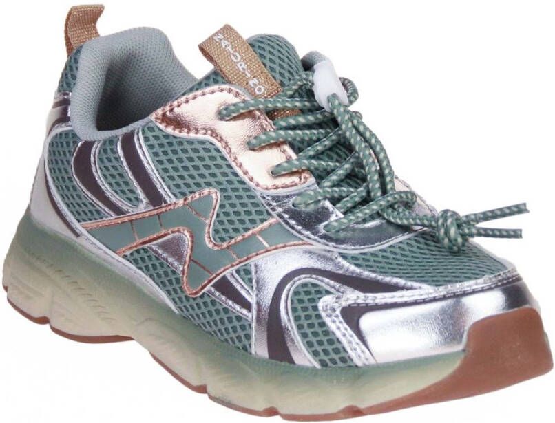 Naturino Wave Metallic Sneaker Zilver