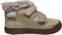 Naturino WP Dellen- velcro's bumper pelzen kraag warme schoenen goud - Thumbnail 2