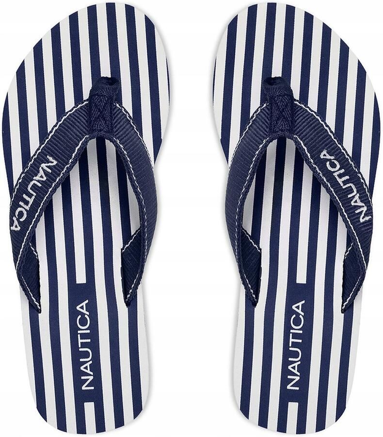 Nautica Dames Teenslippers Blauw