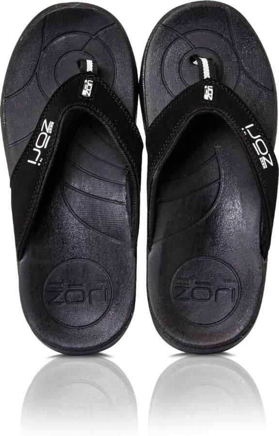 Neat Feat Neatfeat- Zori Slippers- Black maat S9