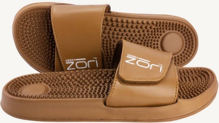 Neat Feat Neatfeat- Zori Slippers Cognac Ultiem steunzoolcomfort