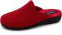 Neles Dames Pantoffel Muil 27424-3 Rood - Thumbnail 4