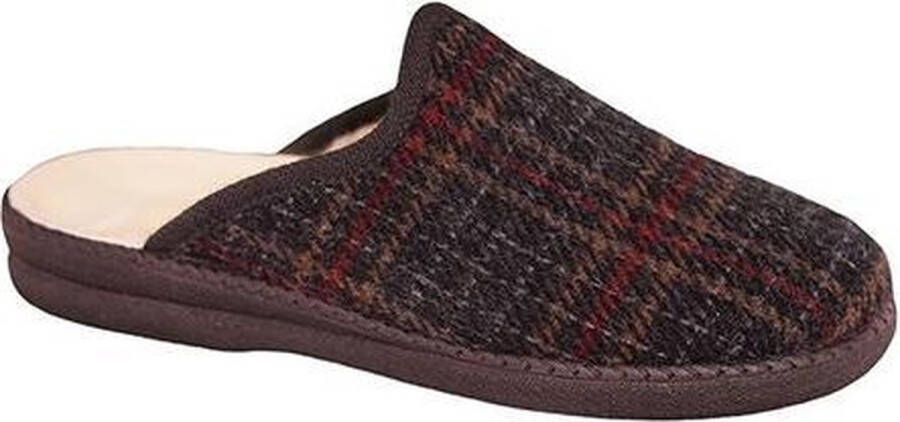 Neles Heren muil pantoffel wol gevoerd