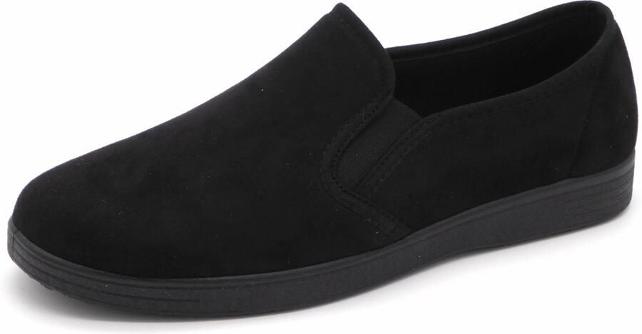 Neles Heren Pantoffel Stretch 5503-1 Zwart
