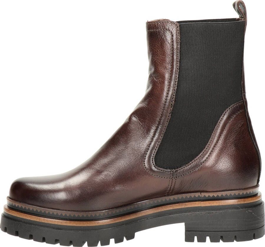 Nelson leren chelsea boots bruin - Foto 3