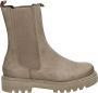 Nelson dames chelseaboot Donker Taupe - Thumbnail 1