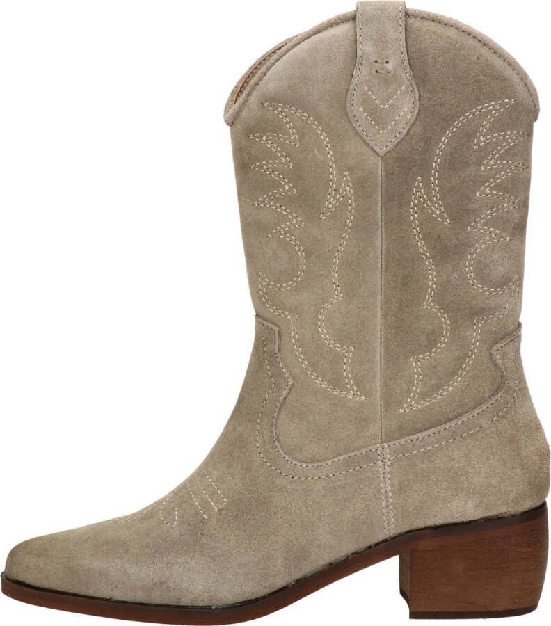 Nelson dames cowboylaars Beige - Foto 2