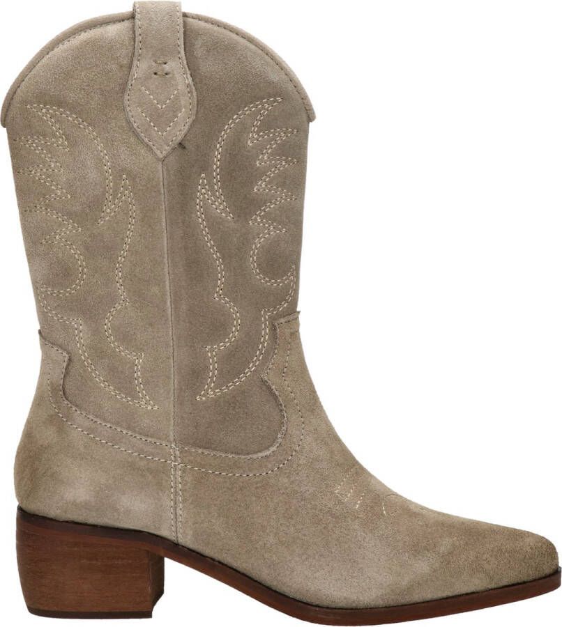 Nelson dames cowboylaars Beige