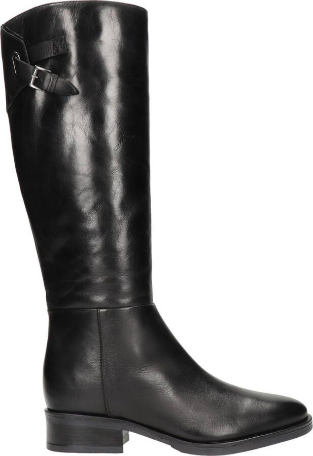 Nelson leren laarzen zwart