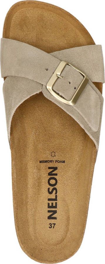 Nelson suède slippers beige - Foto 4