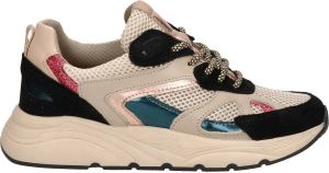 Nelson dames sneaker Zwart multi