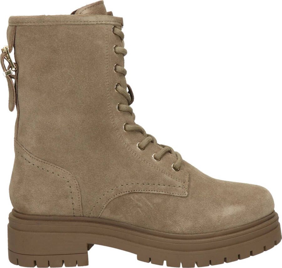 Nelson dames veterboot Taupe