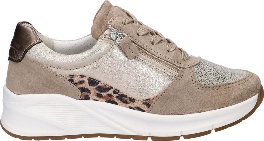 Nelson Flex dames sneaker Beige multi
