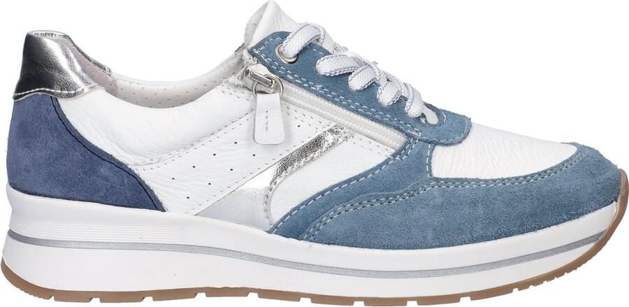 Nelson Flex dames sneaker Blauw wit