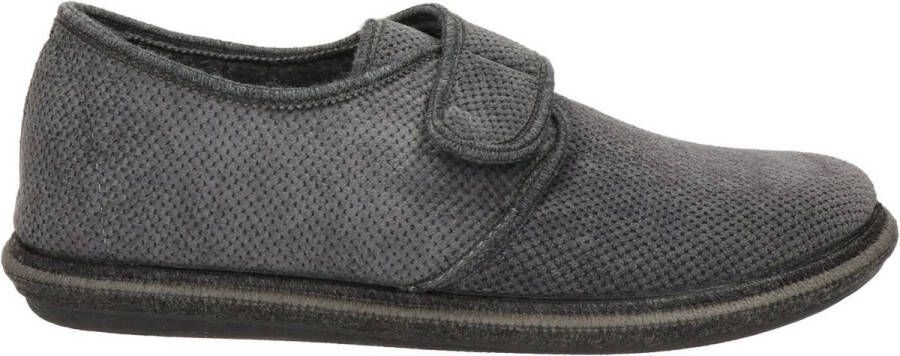Nelson Home heren pantoffel Antraciet