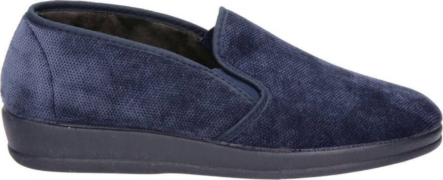 Nelson Home heren pantoffel Blauw