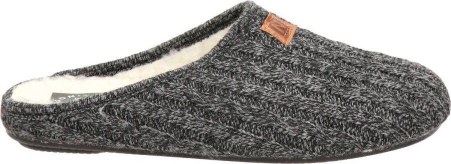 Nelson Home heren pantoffel Grijs - Foto 2