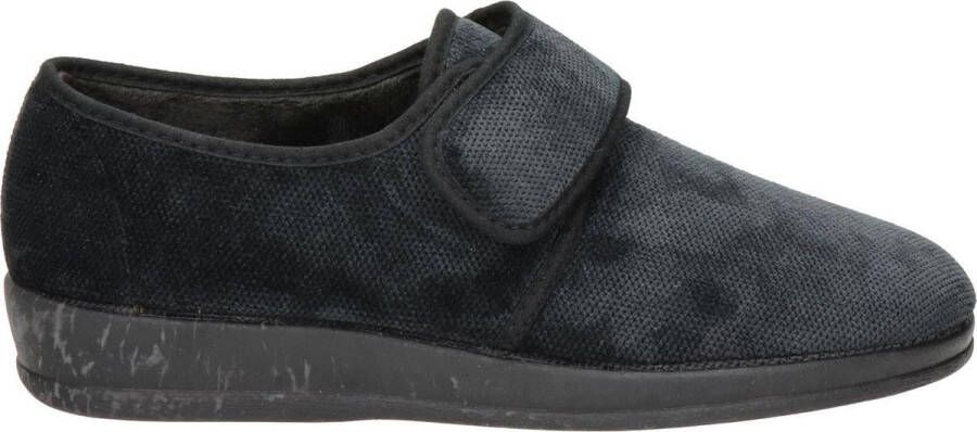 Nelson Home heren pantoffel Zwart