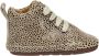 Nelson Kids suède babyschoenen met dierenprint beige Meisjes Suede Dierenprint 21 - Thumbnail 2