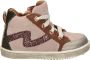 Nelson Kids suède sneakers roze bruin - Thumbnail 2