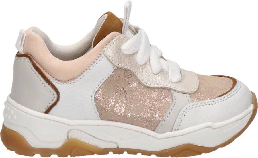 Nelson Kids leren sneakers lichtroze