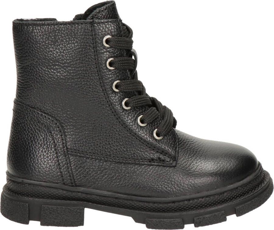 Nelson Kids meisjes veterboot Zwart