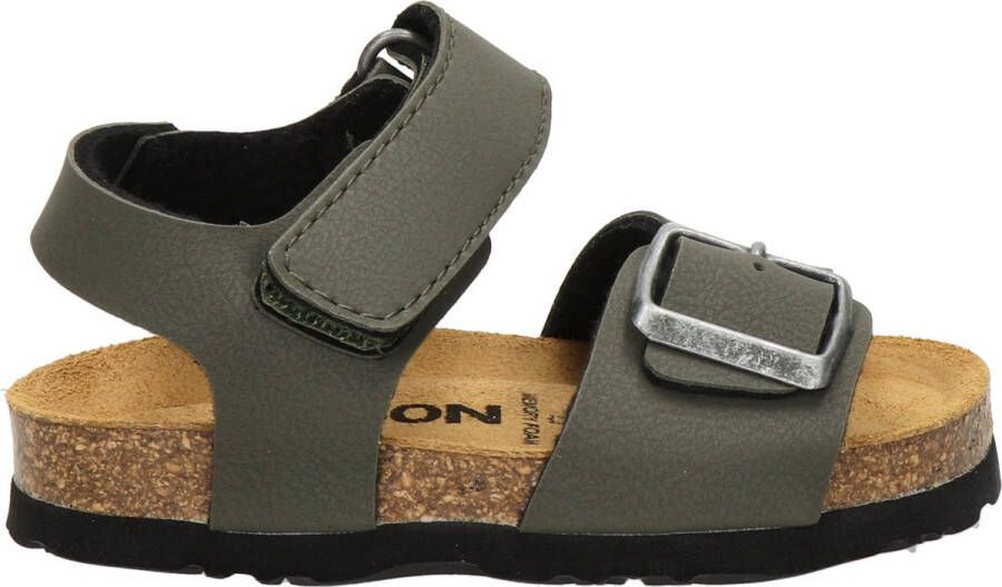 Nelson Kids sandalen kaki Groen Jongens Imitatieleer Effen 34