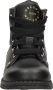 Nelson Kids leren veterboots zwart Meisjes Leer Effen 29 - Thumbnail 2