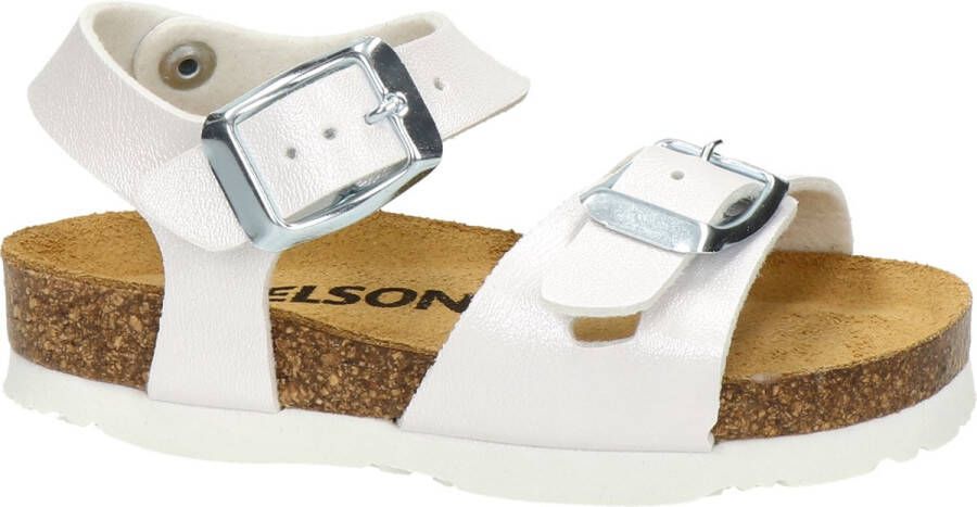 Nelson Kids sandalen wit Meisjes Imitatieleer 28