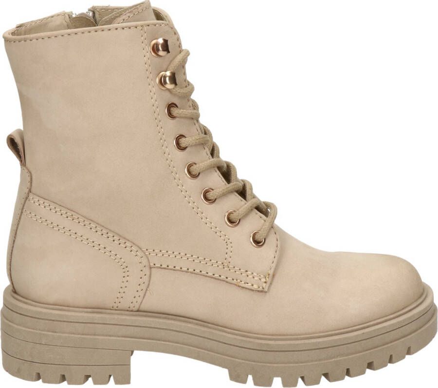 Nelson Kids Nelson meisjes veterboot Beige