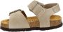 Nelson Kids suède sandalen taupe Bruin Suede Effen 24 - Thumbnail 2