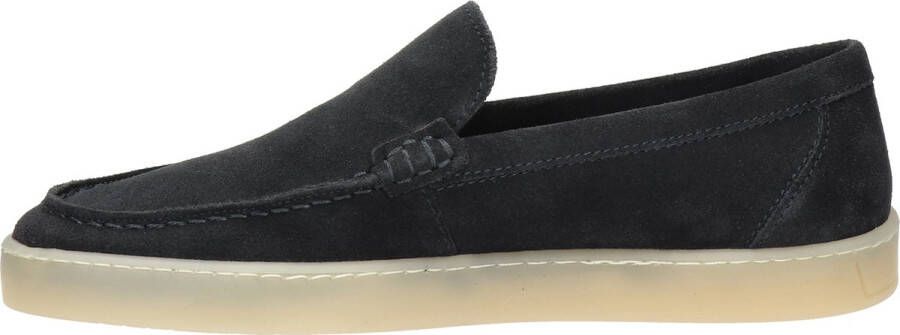 Nelson suède loafers donkerblauw - Foto 3