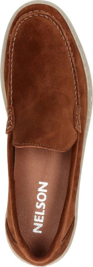 Nelson Ramon heren mocassin Cognac - Foto 3