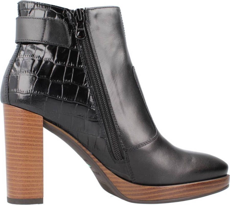 Nerogiardini Leren Enkellaarsjes met Ritssluiting voor Dames Black Dames - Foto 2