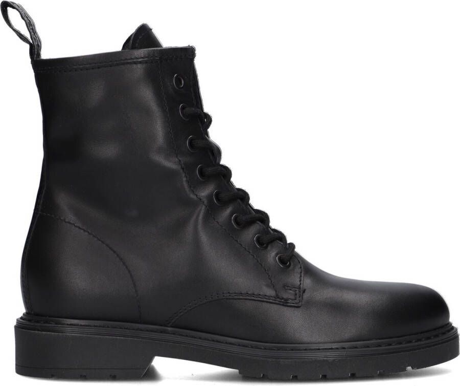 Nerogiardini Leren Dames Enkellaarzen met Veters en Ritssluiting Black Dames - Foto 3