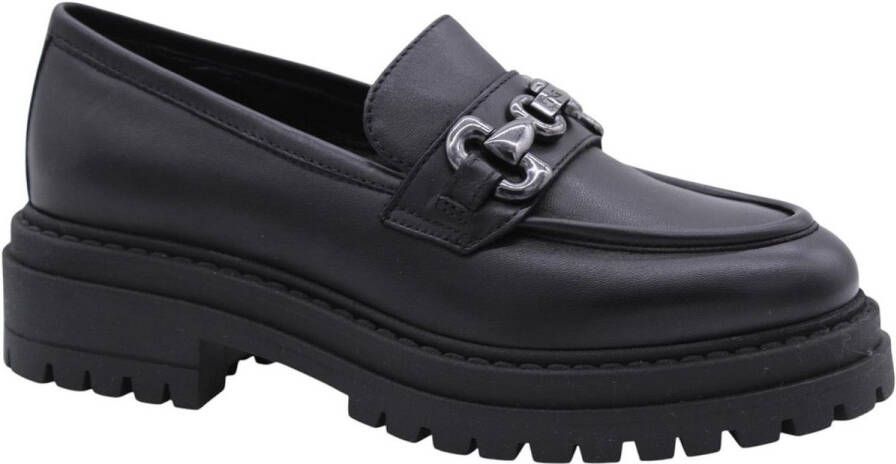 Nerogiardini Zwarte nmocassins met Zilveren Ketting Black - Foto 2