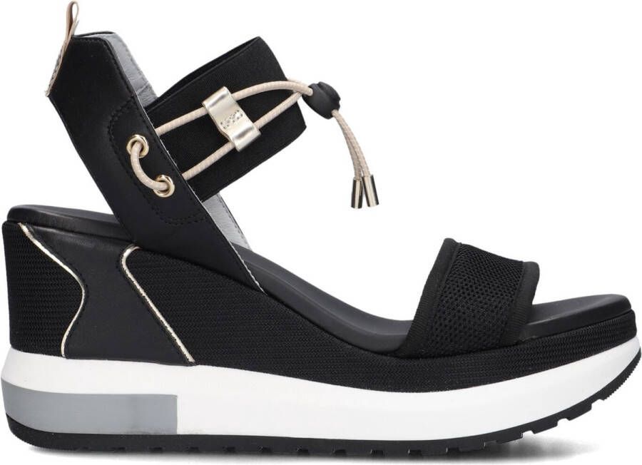 Nero Giardini 219045 Sandalen Met Sleehak Dames Zwart