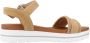 Nerogiardini Stijlvolle Sandalen met Strass Steentjes Brown Dames - Thumbnail 2