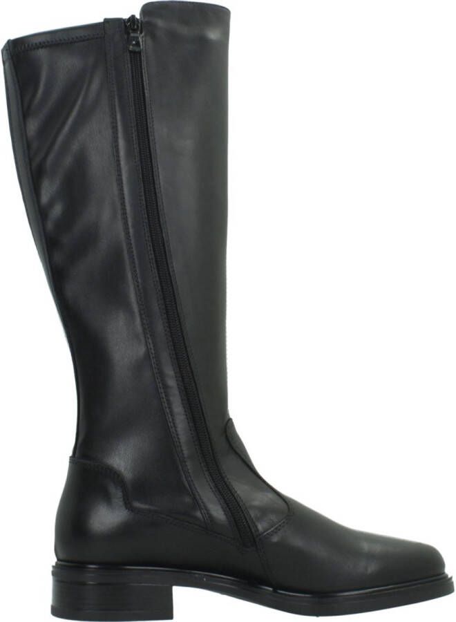 Nerogiardini Zwarte Laarzen met Minimaal Design Black Dames