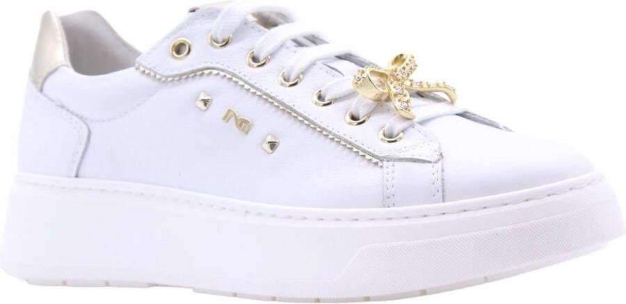 Nero Giardini Sneakers Nerogiardini Cile Wit Spiegel Opac Tr Gonzaga 8004 B Streetwear Vrouwen